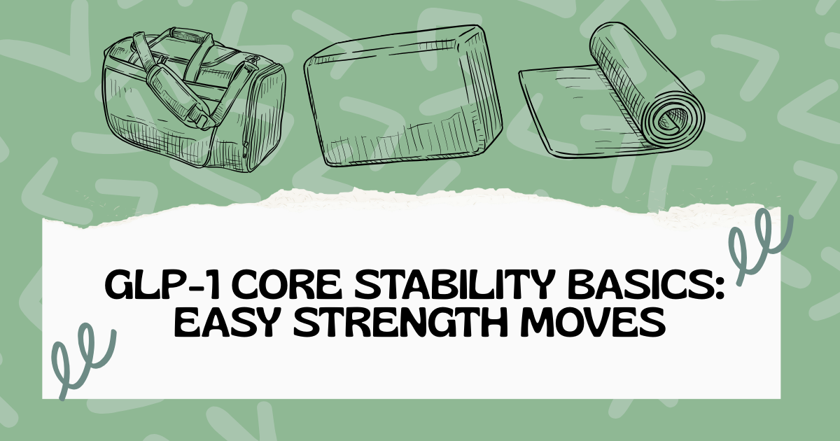 GLP-1 Core Stability Basics: Easy Strength Moves
